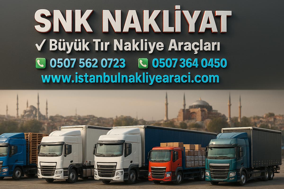 BÜYÜK TIR NAKLİYE ARACI